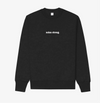 Kids "nolanstrong." embroidered black Sweatshirt: 2-3 Week Preorder