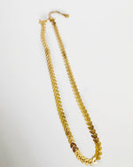 water-resistant leaf necklace- *almost* perfect layer collection