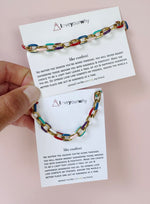 Like Confetti Link Bracelet Preorder