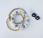 Something blue earrings