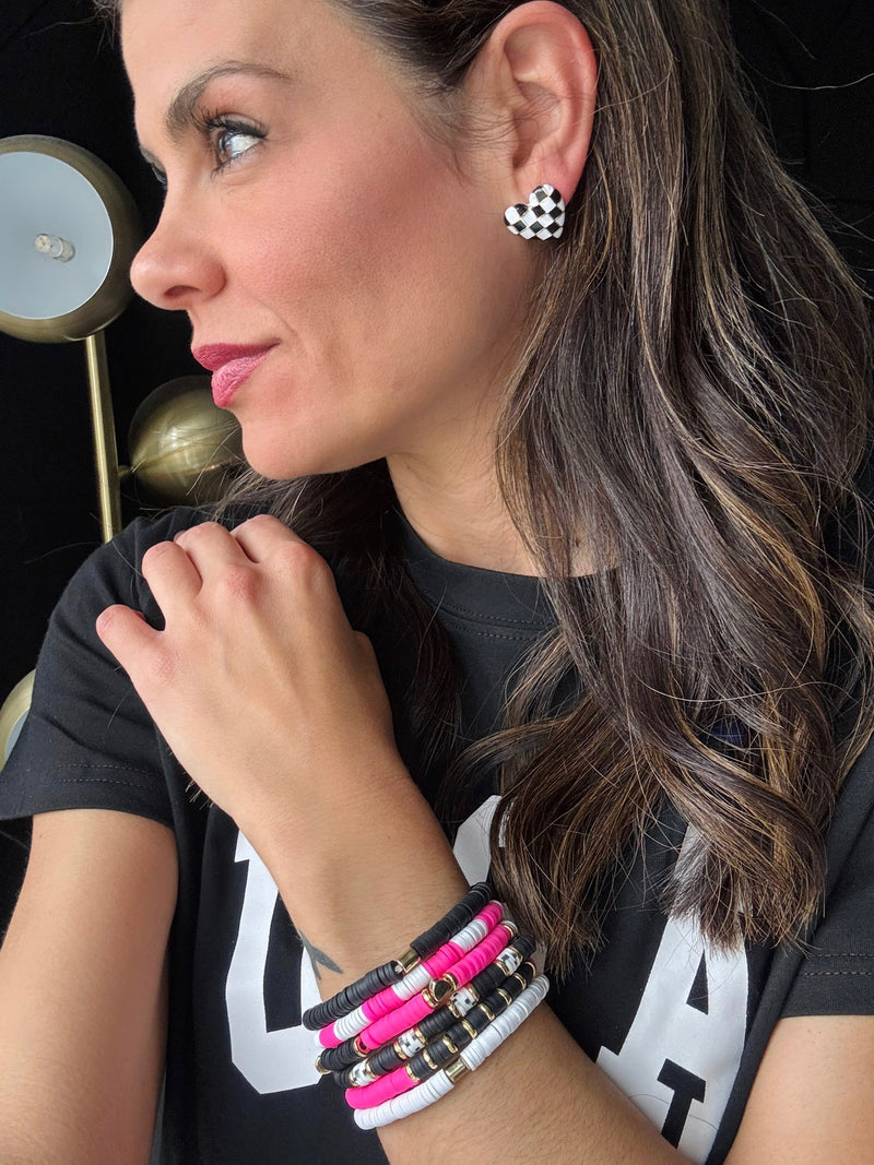 Checkmate bracelet stack