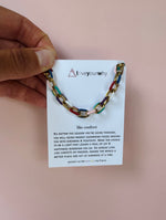 Like Confetti Link Necklace Preorder
