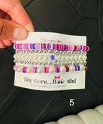 Hey there boo-tiful bracelet stacks