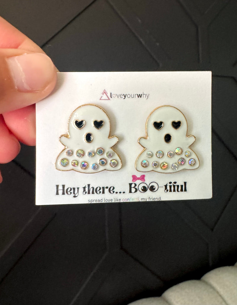 Hey there boo-tiful ghost earrings preorder