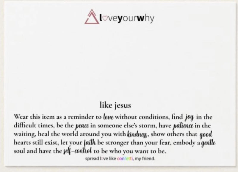 like jesus boho glass bead earrings