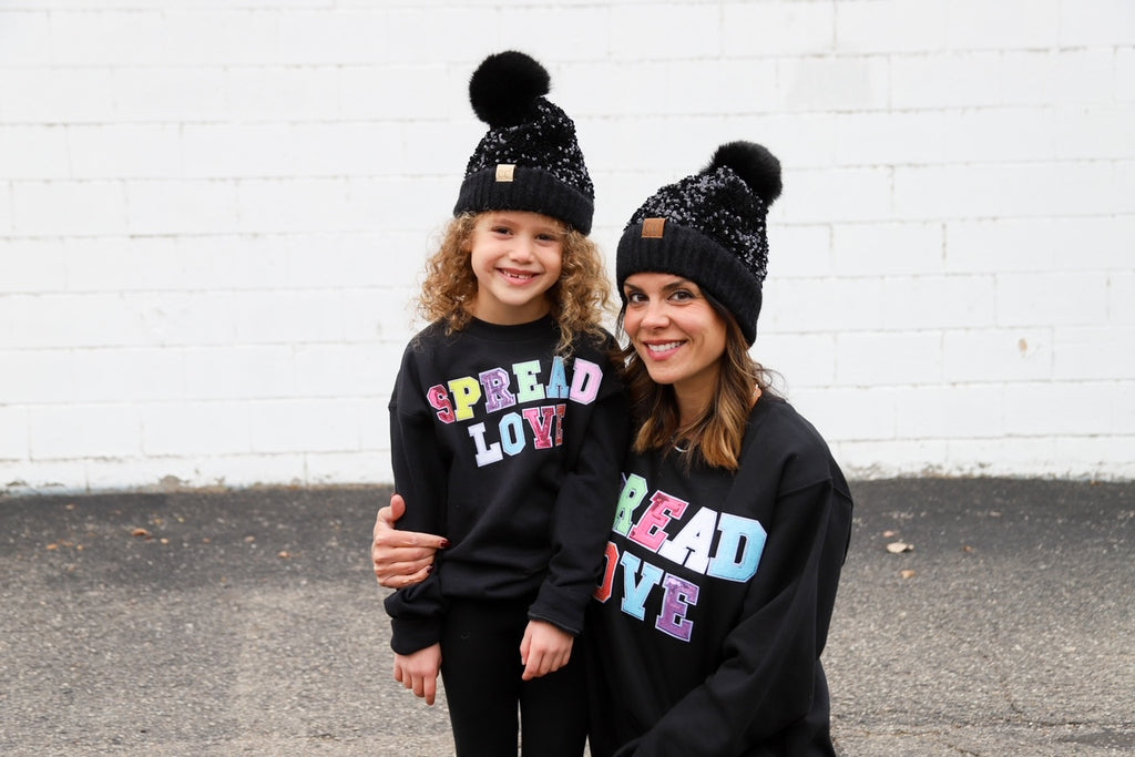 Spread Love Sweatshirt Youth: 2-3 Week Preorder