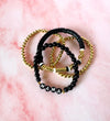 Mama stack black with gold