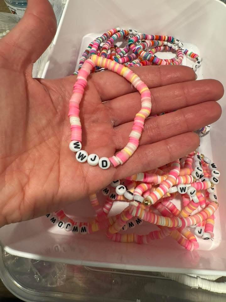 Wwjd plain bracelet