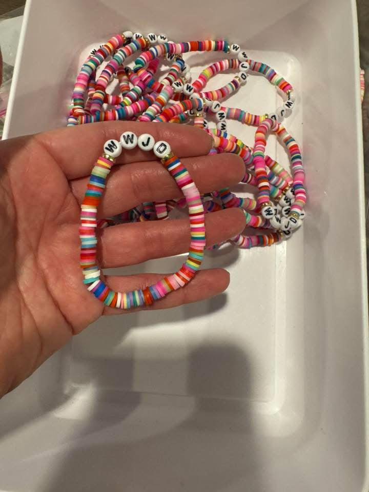 Wwjd plain bracelet