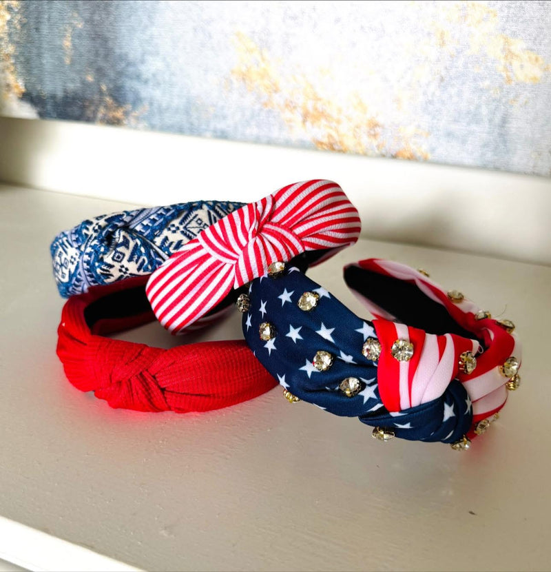 Stars Stripes & Sweet Summertime Headbands 1 week ship