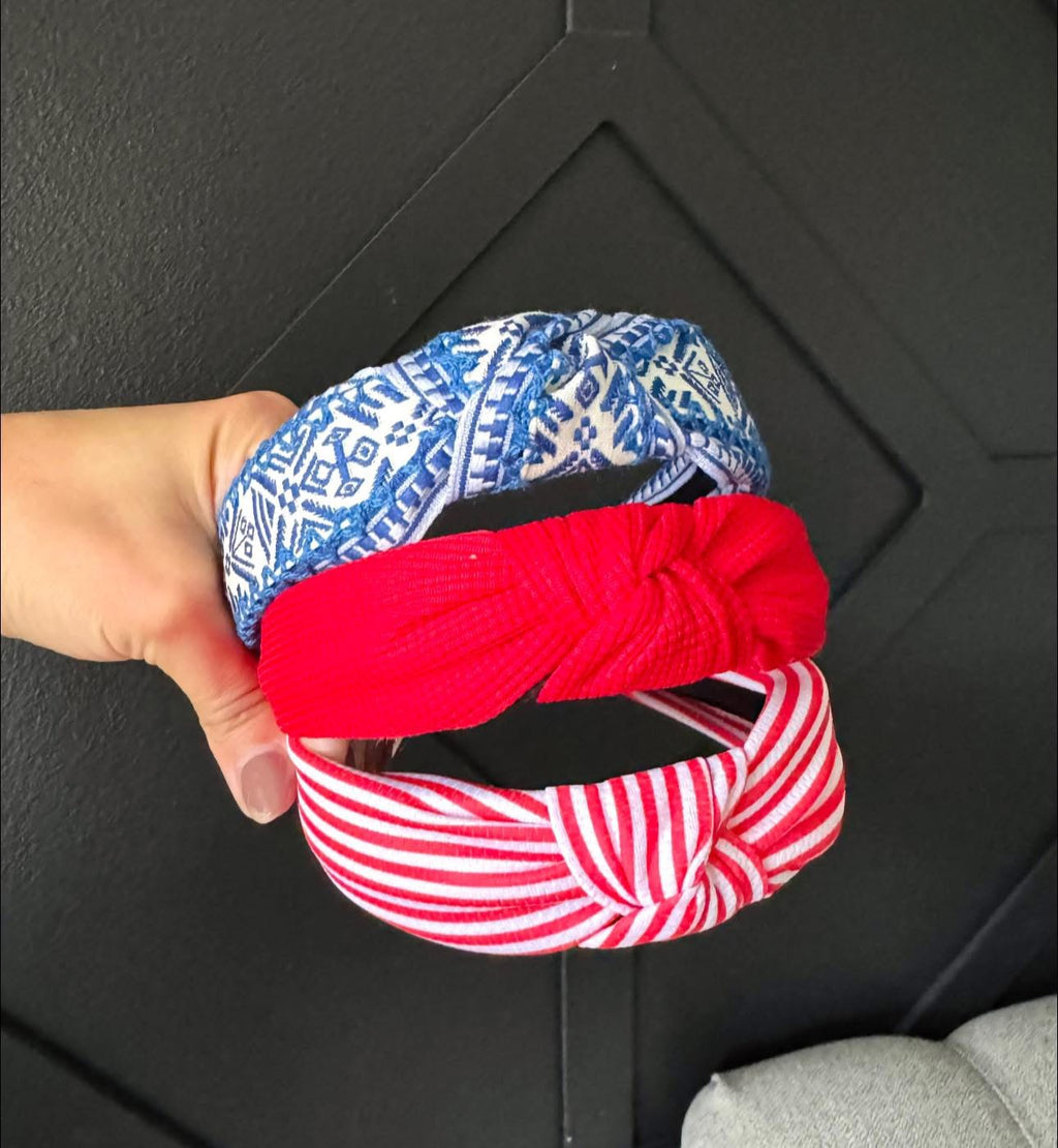 Stars Stripes & Sweet Summertime Headbands 1 week ship
