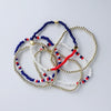 Stars Stripes & Sweet Summertime Bracelet Stack 1 week ship