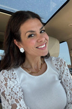 water-resistant leaf necklace- *almost* perfect layer collection