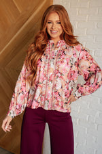 Understandably So Floral Blouse