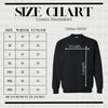 Adult Embroidered Smile Face Sweatshirt: 2-3Week Adult Preorder