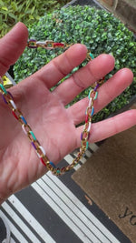 Like Confetti Link Necklace Preorder