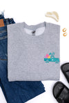 PREORDER: Embroidered Easter Truck Sweatshirt