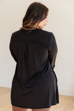 Lizzy Cardigan in Black