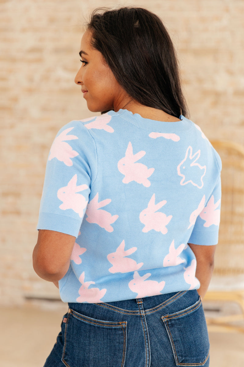 Miss Cottontail Half Sleeve Sweater