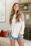 Mountain Side Waffle Knit Long Sleeve Top