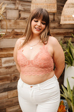 So This is Love Bralette in Coral Haze