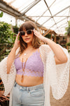 So This is Love Bralette in Lavender