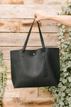 Valerie Faux Leather Tote Bag